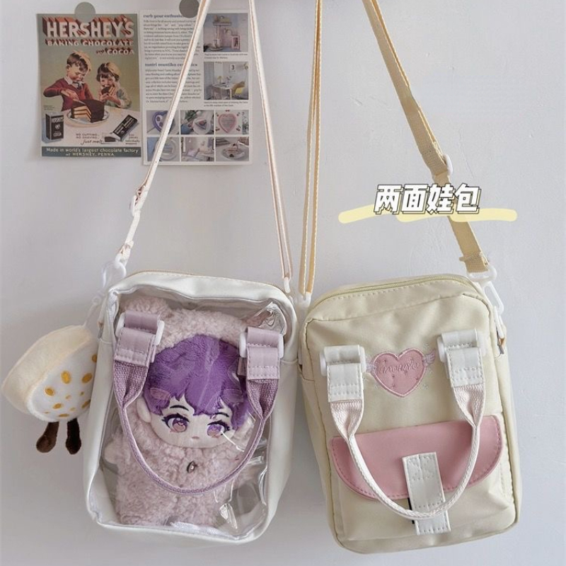Embroidery Motif - Tas Ita Kawaii gaya Jepang wanita