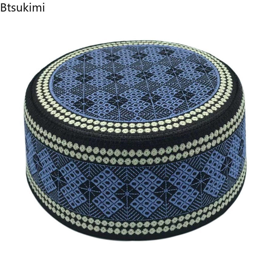 Embroidery Hat Machine - Hijab Bordir Vintage, Topi Sholat Pria,