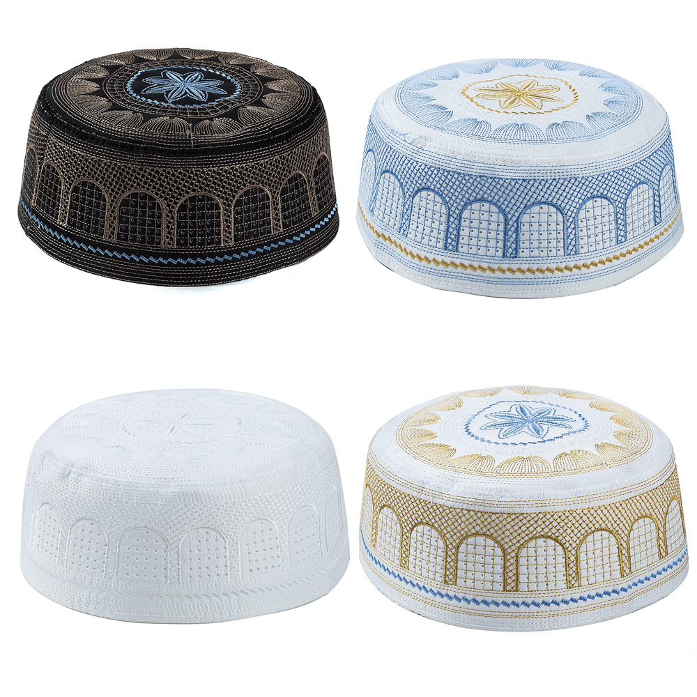 Embroidery Hat Machine - Topi Hui bordir 2024, Topi sembahyang