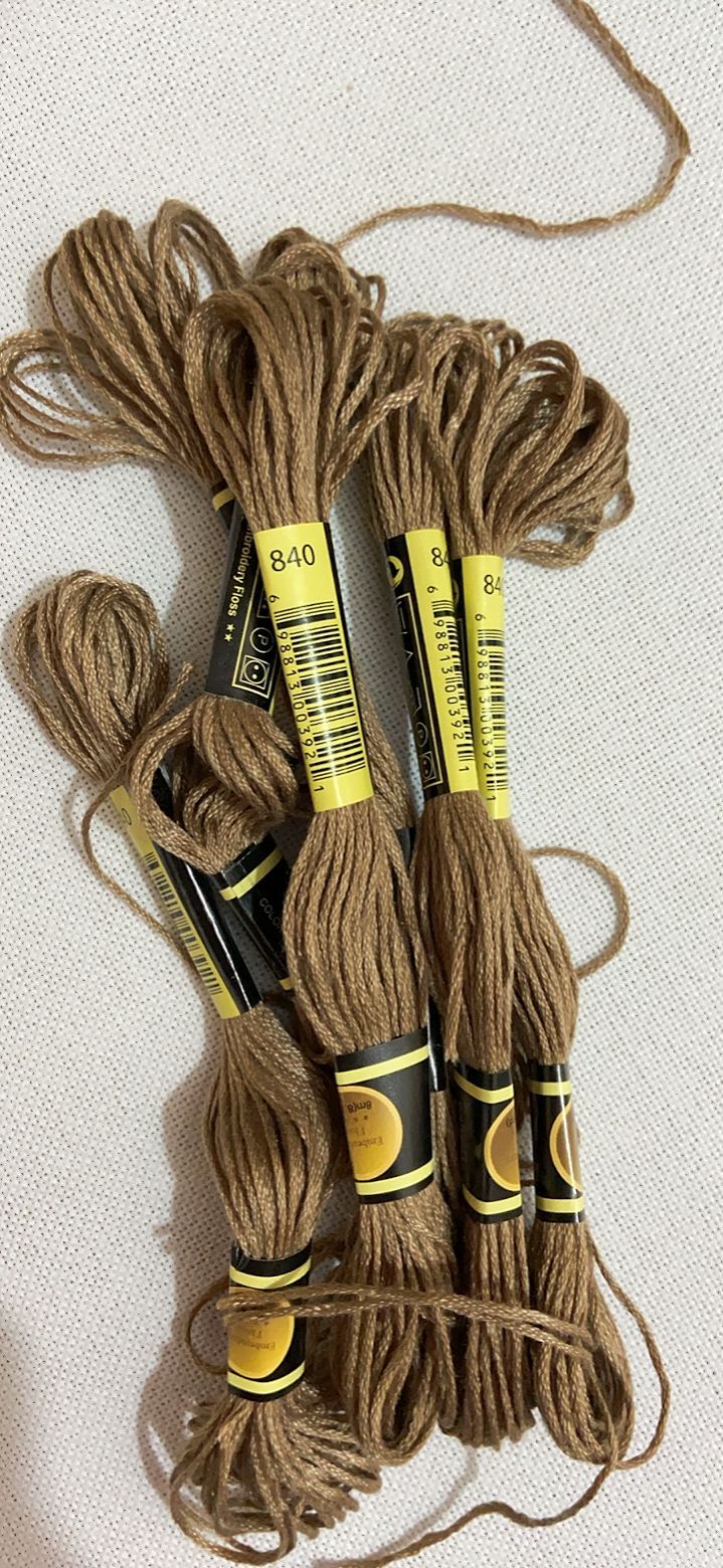 Dmc Floss Set - 10 buah/Set warna benang jahit silang