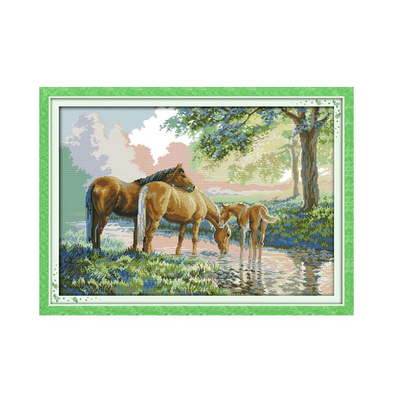 Embroidery Job - Joy Minggu Cross Stitch Kit Dicap
