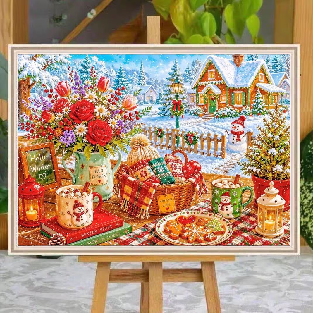Embroidery Job - 9CT 14ct Kit Bordir Silang Motif