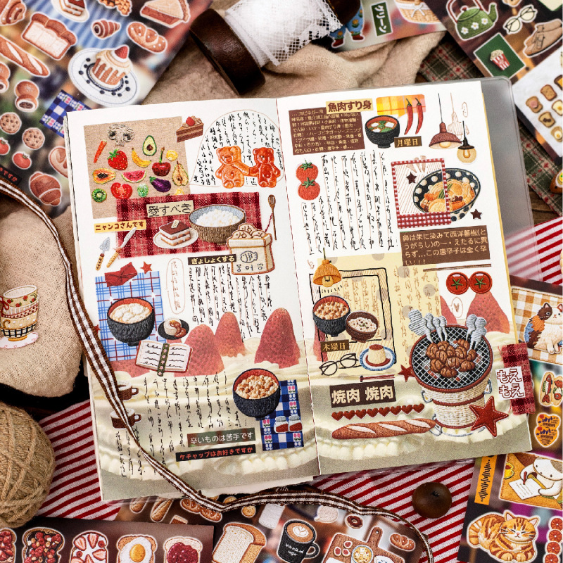 Buku Stiker Gaya Bordir Vintag - Embroidery Journal Book ulasan dan harga