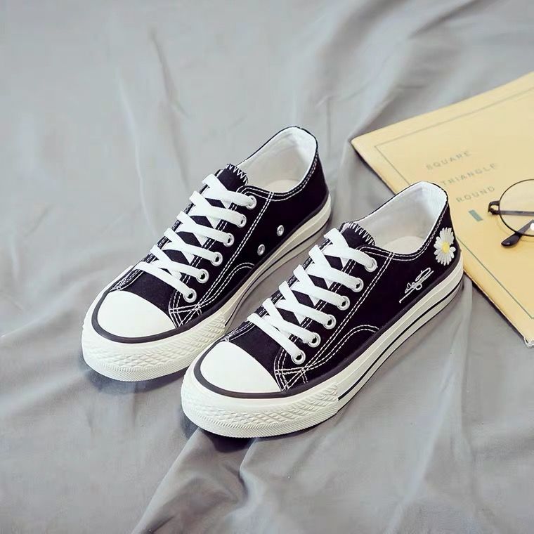 Sepatu Kanvas Wanita Bordir Kr - Embroidery Canvas ulasan dan harga