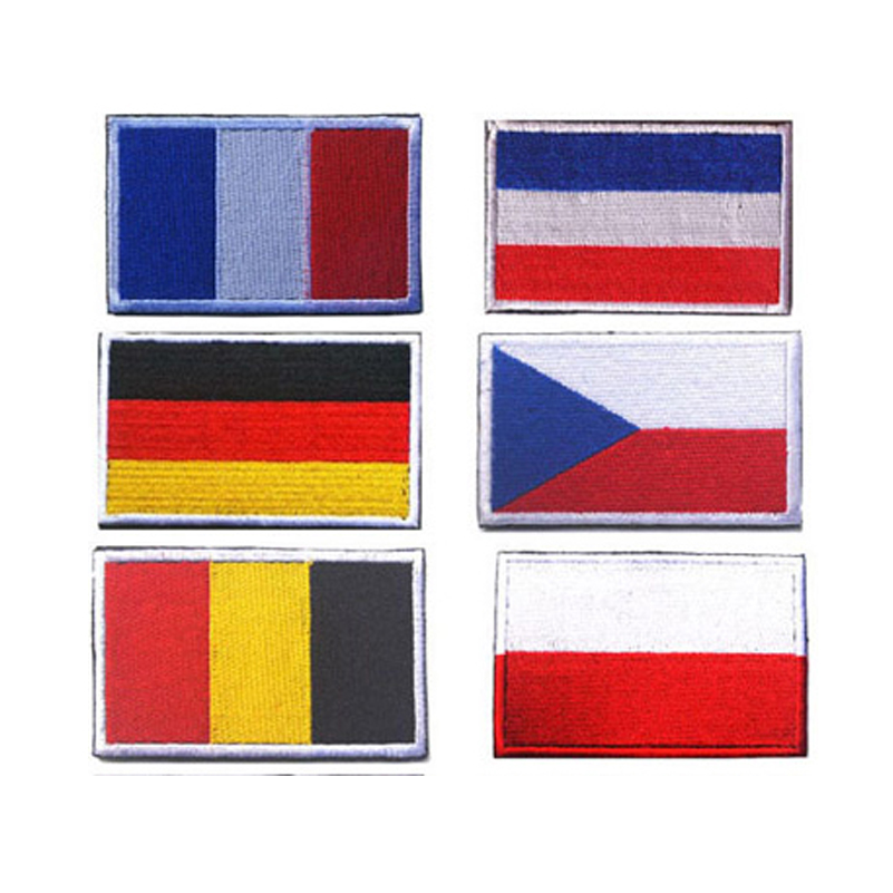 Patch bordir Italia EU Yunani  - Embroidery Uk ulasan dan harga