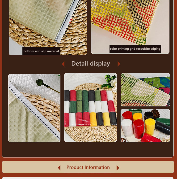 Kit kait kait lebah karpet kan - Printed Embroidery Kit ulasan dan harga