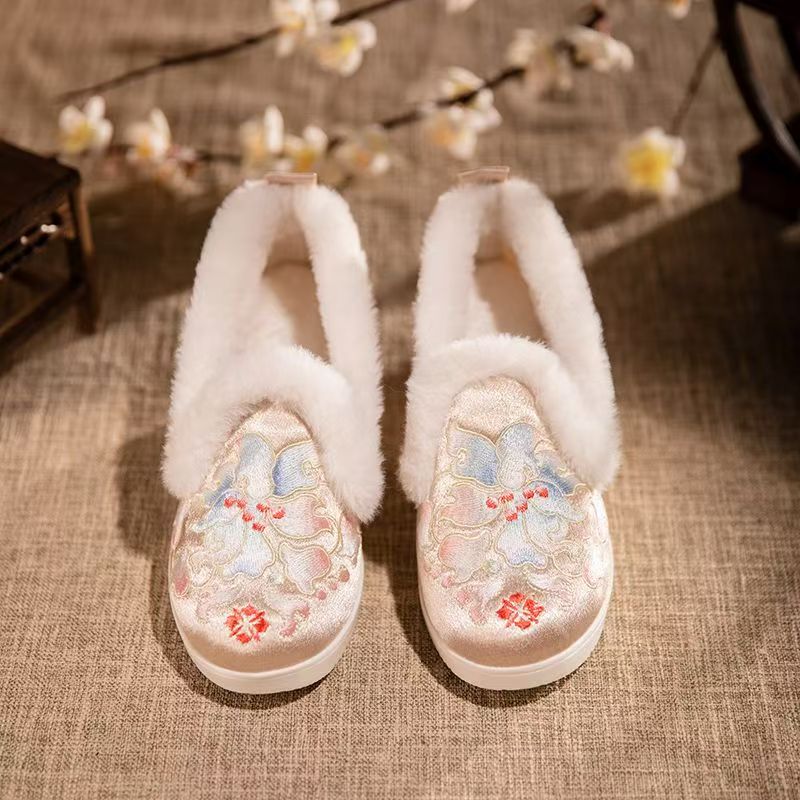 Sepatu Katun Bordir Atasan Ren - Embroidery Canvas ulasan dan harga