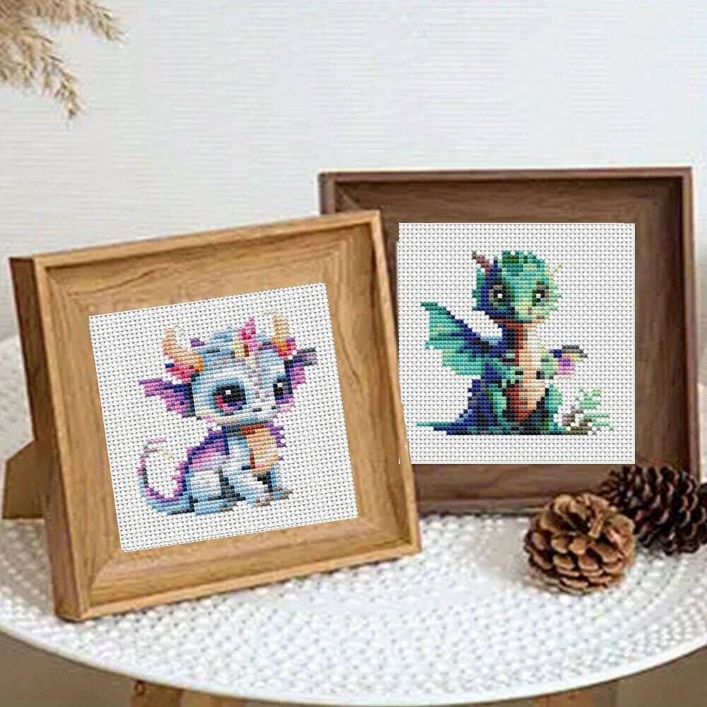 12 Buah Kit Bordir Kain Cetak  - Embroidery Job ulasan dan harga