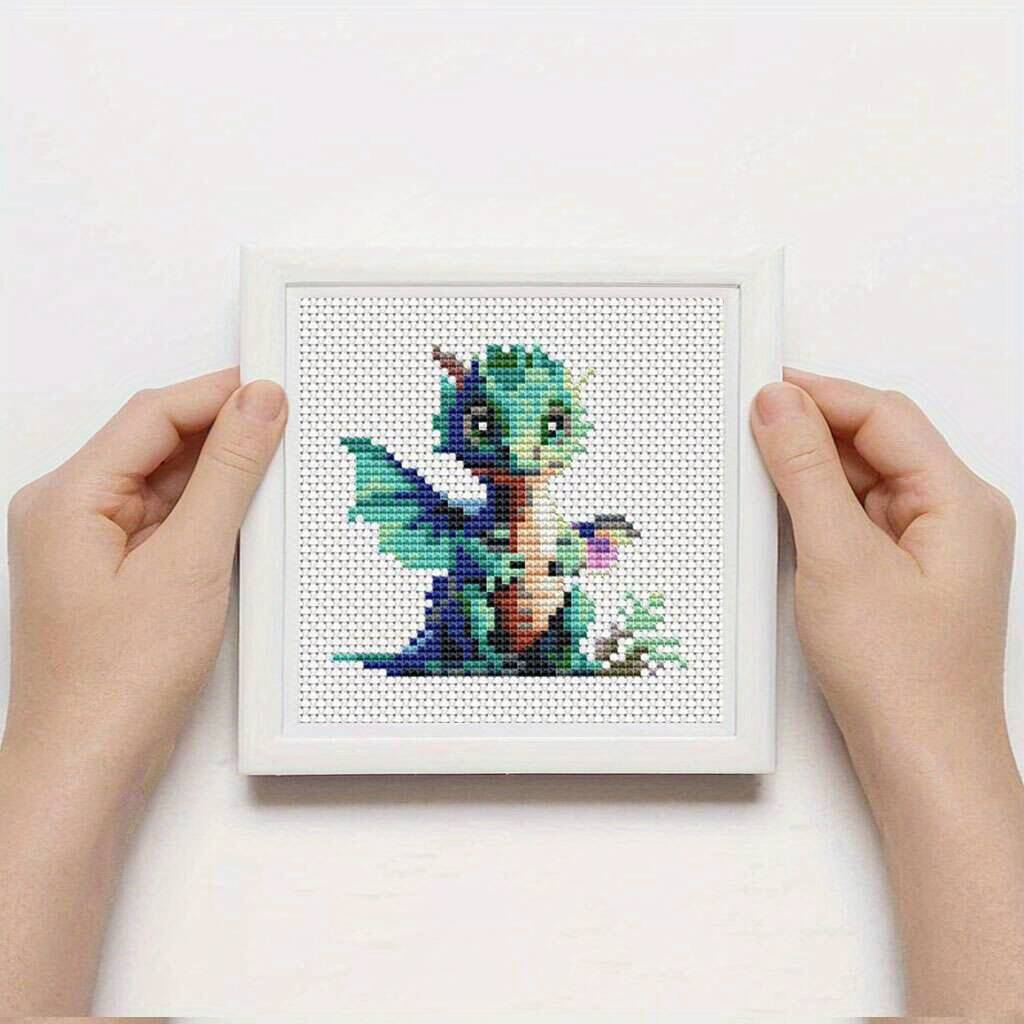 12 Buah Kit Bordir Kain Cetak  - Embroidery Job ulasan dan harga