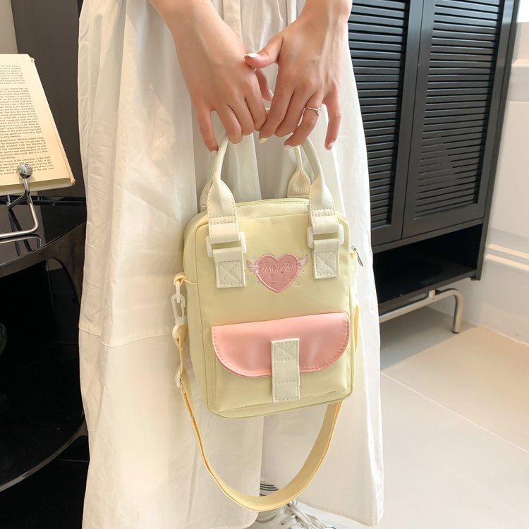 Tas Ita Kawaii gaya Jepang wan - Embroidery Motif ulasan dan harga