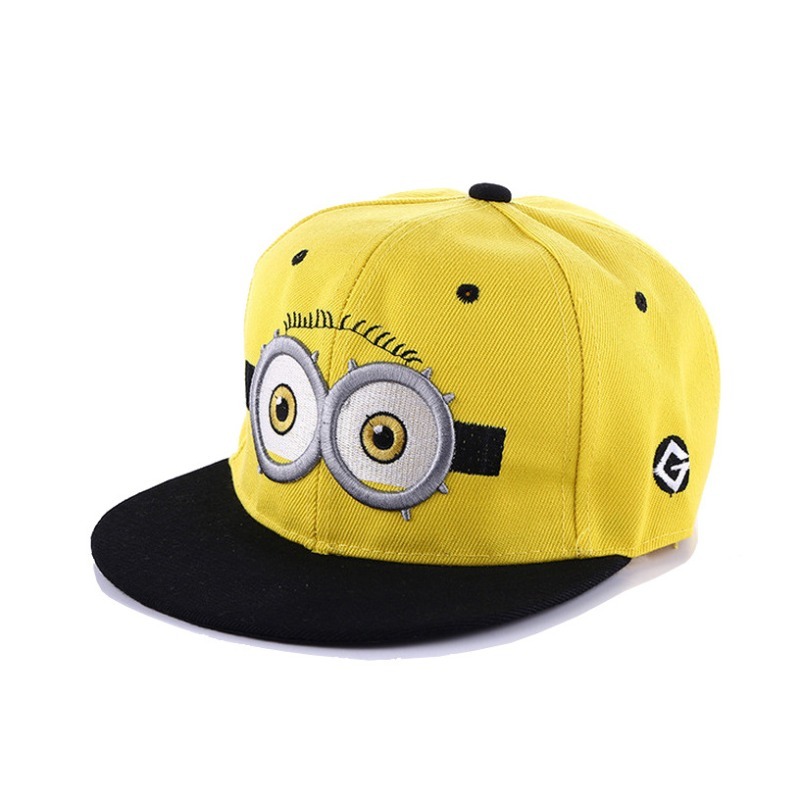 Topi Bisbol Minion Anime Anak- - Embroidery Hat Machine ulasan dan harga