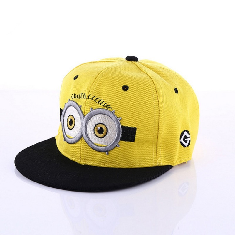 Topi Bisbol Minion Anime Anak- - Embroidery Hat Machine ulasan dan harga