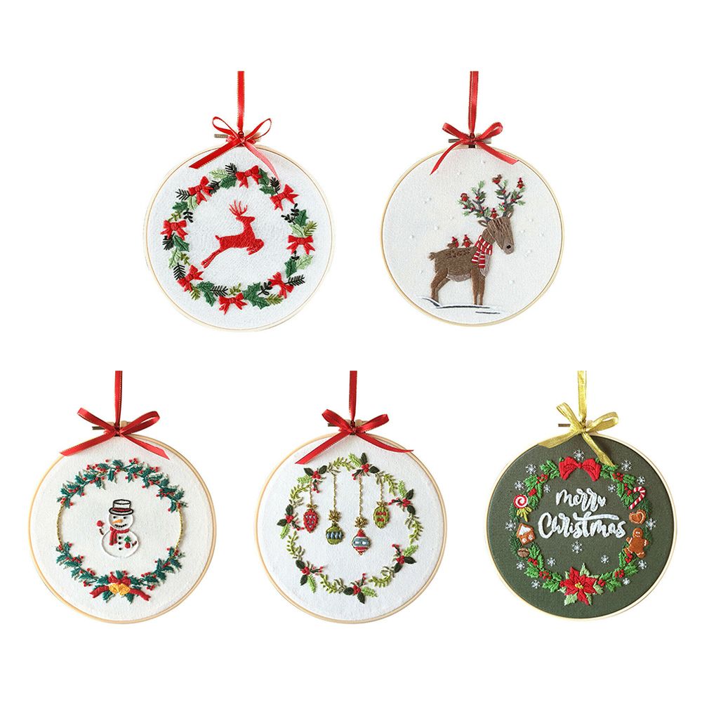 Aksesori Alat jahit, aksesoris - Embroidery Xmas Ornaments ulasan dan harga