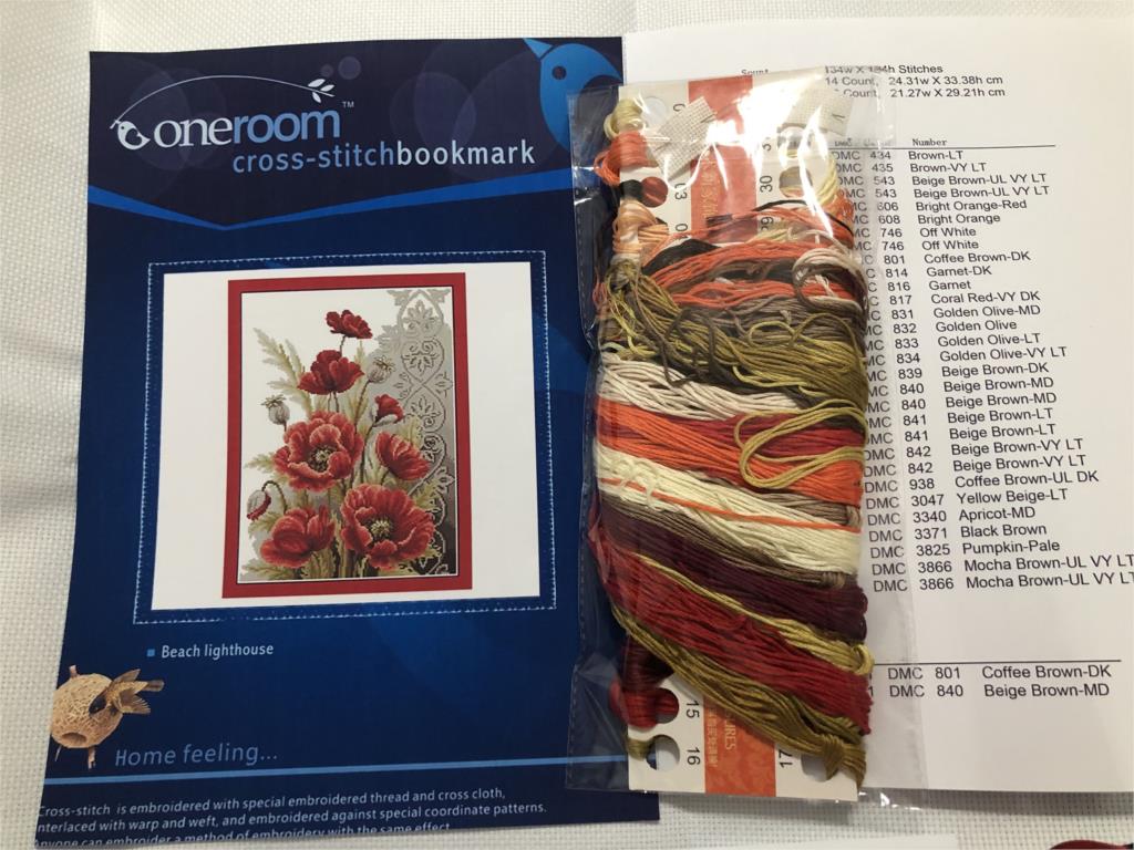 BF undersea dewi dihitung 16CT - Embroidery Job ulasan dan harga