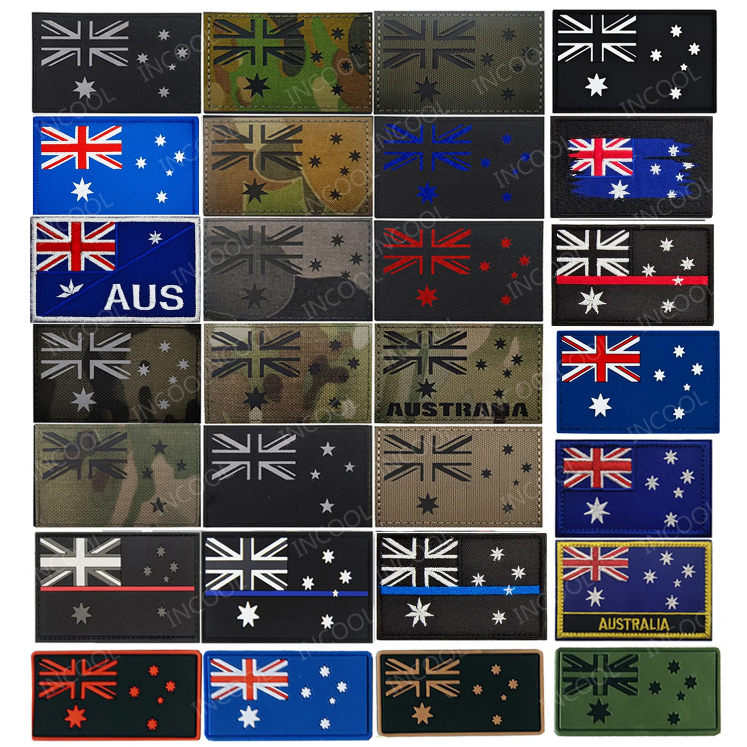 Bendera Australia IR tambalan  - Embroidery Uk ulasan dan harga