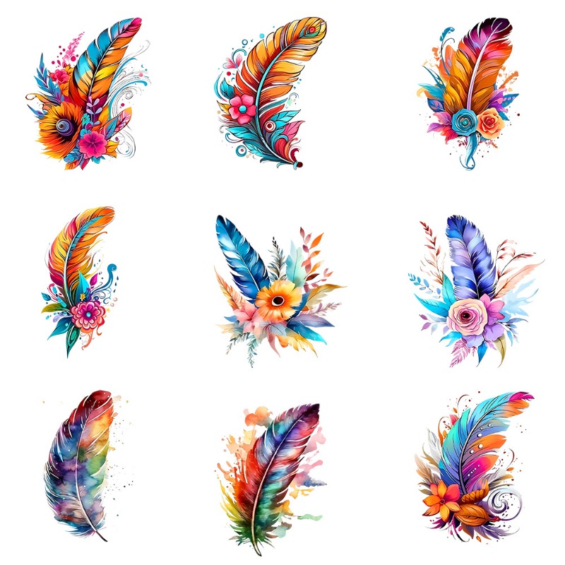 Patch Bordir Bulu Warna-Warni  - Embroidery Diy ulasan dan harga