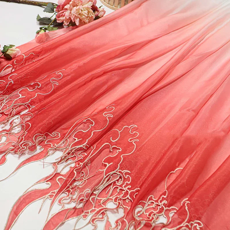 Kain Gradasi Daun Teratai Bord - Embroidery Diy ulasan dan harga