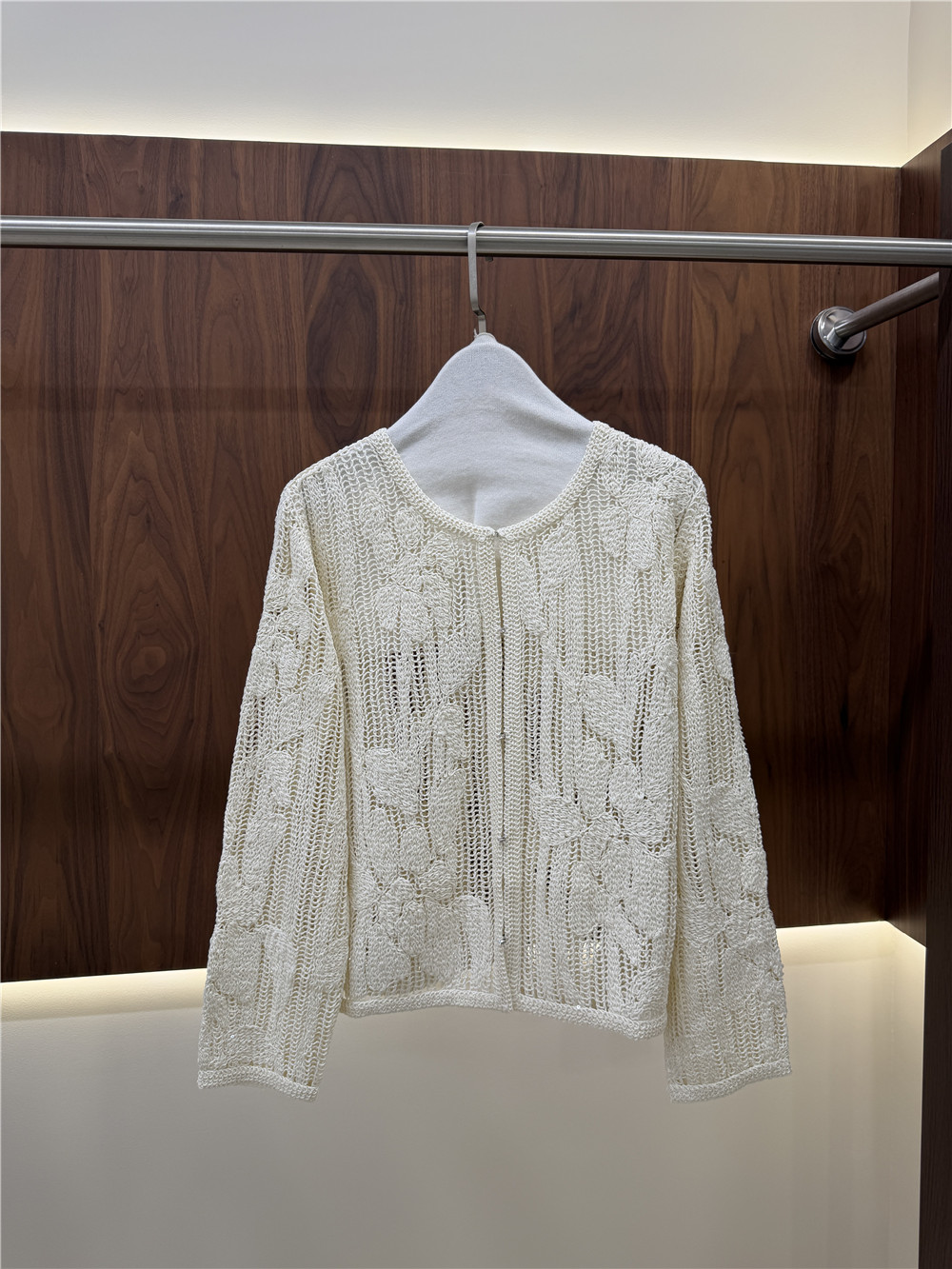Set Rajutan Bordir Wanita: Kar - Embroidery Cardigan ulasan dan harga