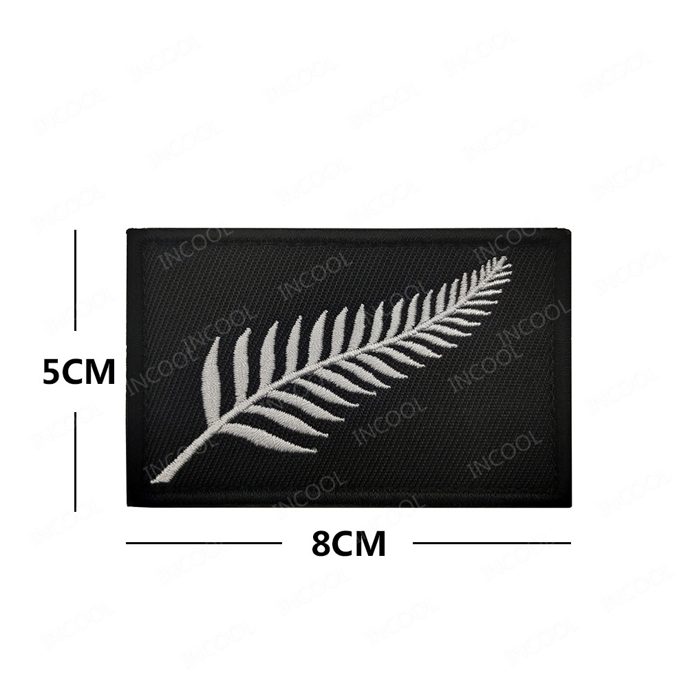 Patch bendera bordir Selandia  - Embroidery Uk ulasan dan harga