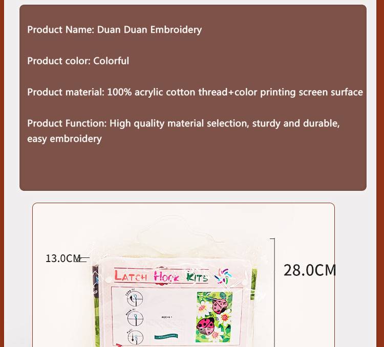 Kit rajutan kait lebah untuk k - Printed Embroidery Kit ulasan dan harga