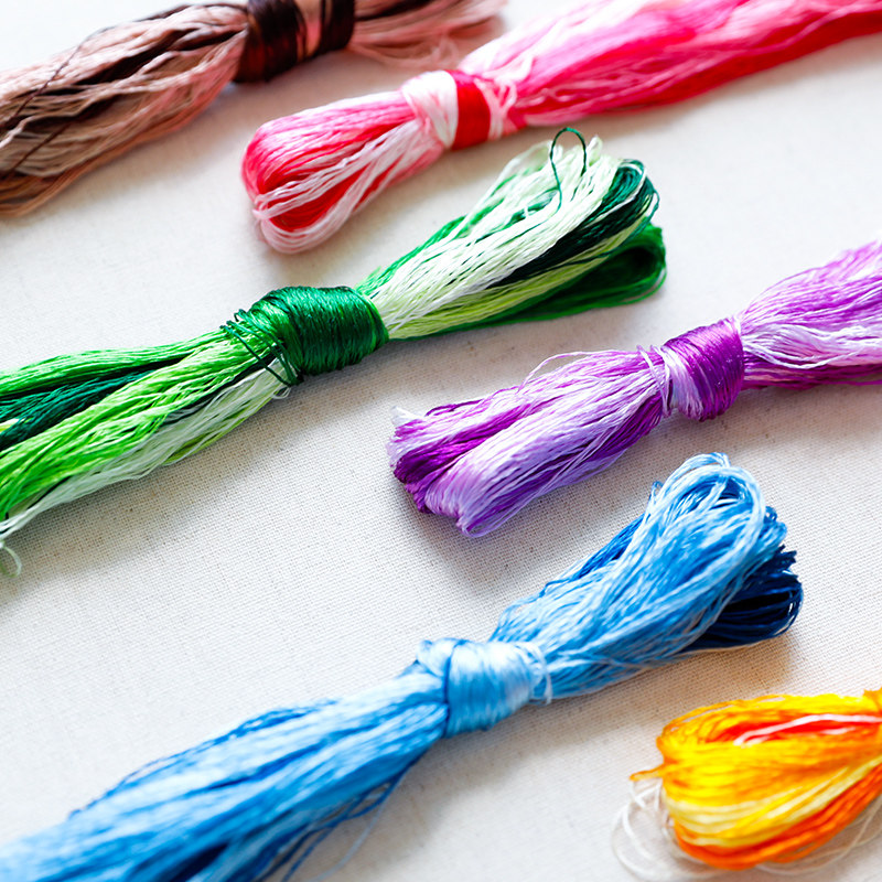 Benang Sutra Bordir Suzhou 20m - Embroidery Diy ulasan dan harga