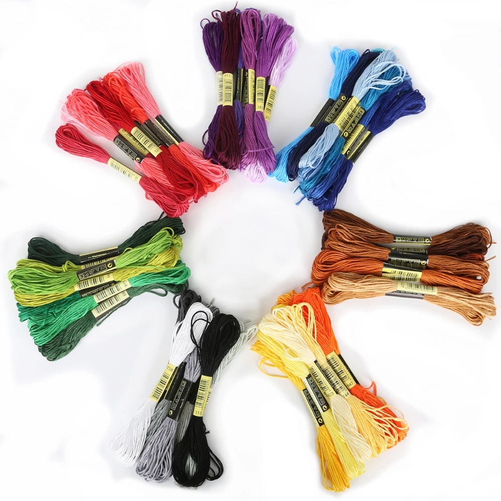 8/12/24/36 Buah Multiwarna Ser - Dmc Floss Set ulasan dan harga