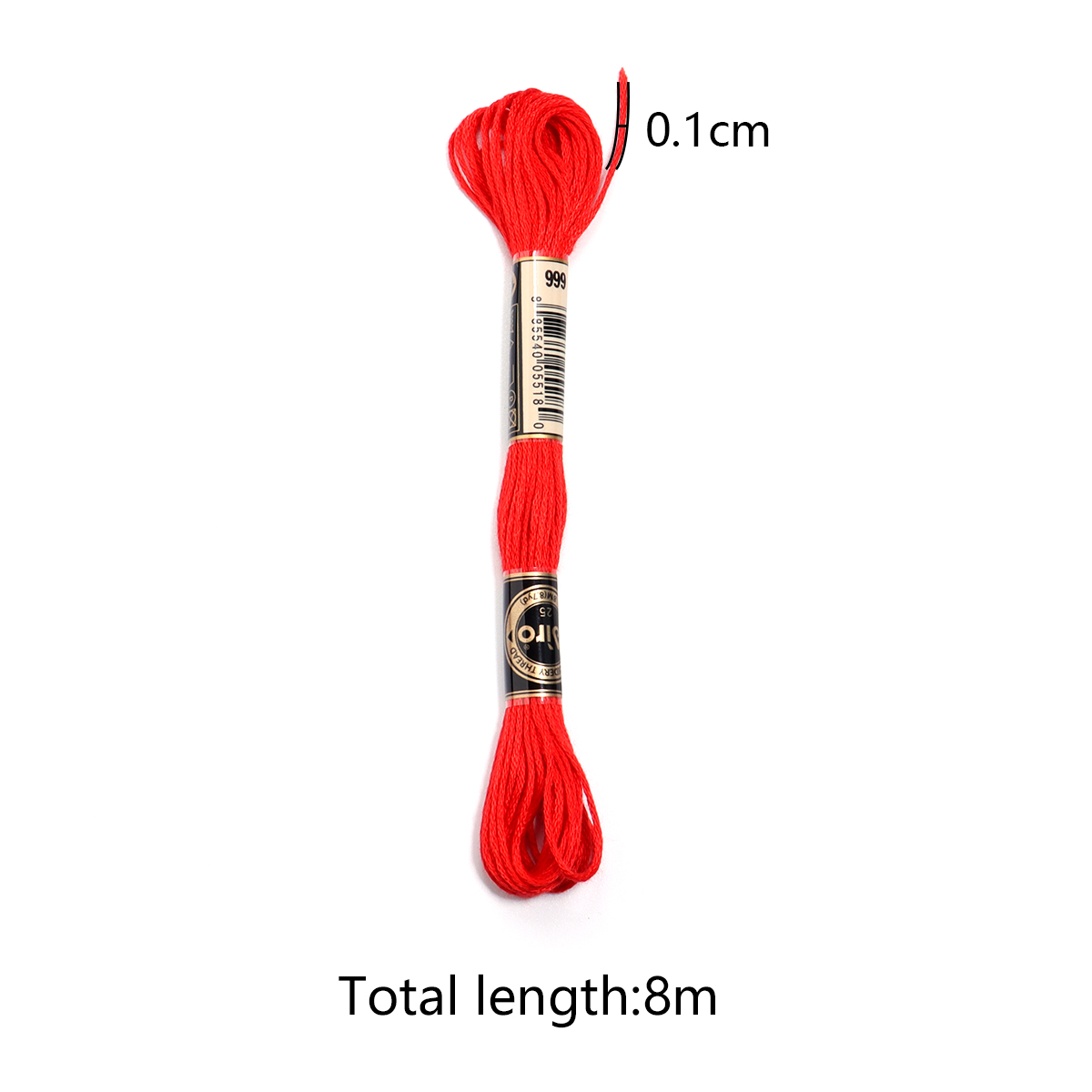 6Pcs/Lot Benang Bordir Poliest - Embroidery Diy ulasan dan harga