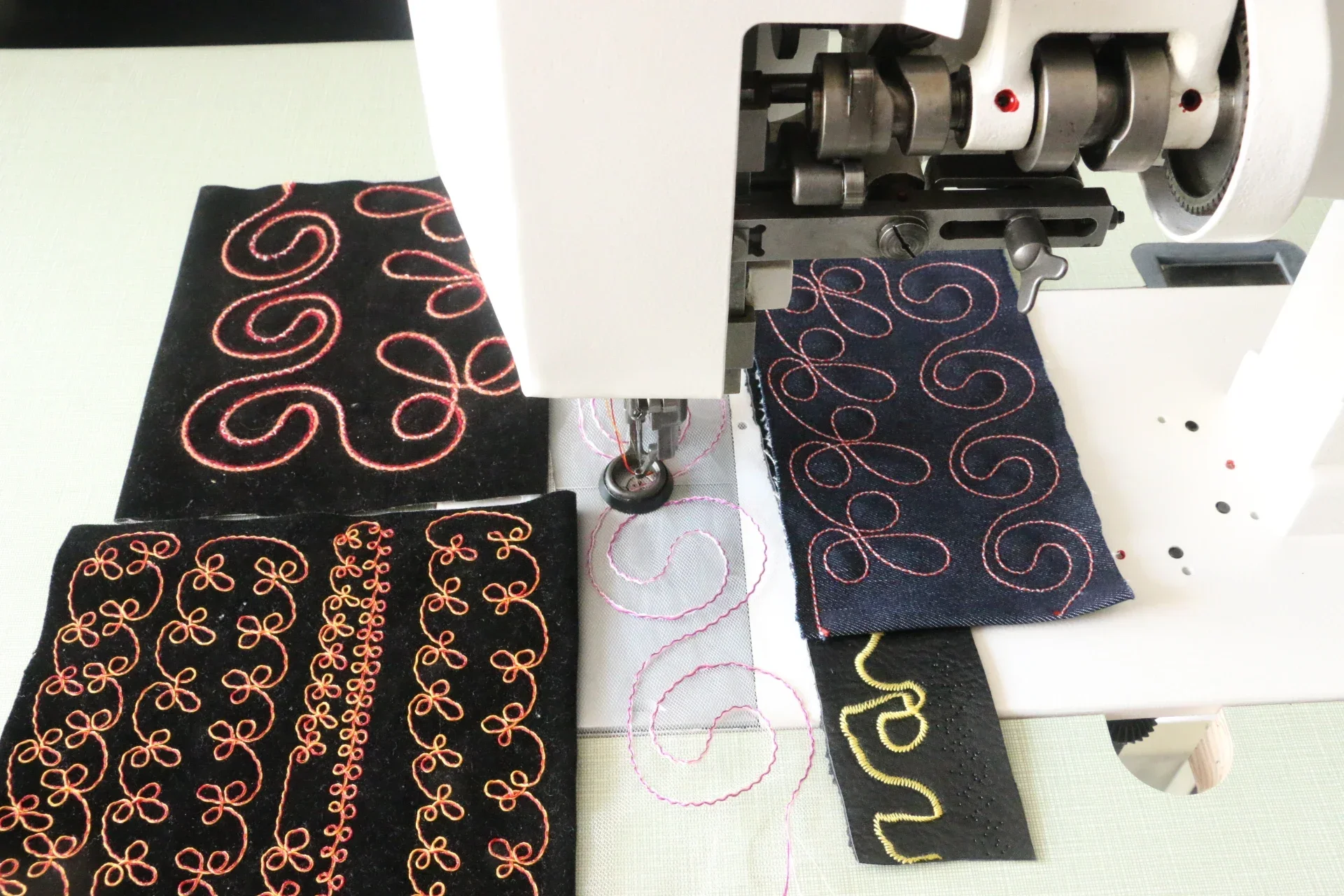 Mesin bordir zig-zag jarum tun - Embroidery Zig Zag Stitch ulasan dan harga
