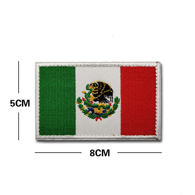Bendera Meksiko Patch bordir P - Embroidery Uk ulasan dan harga