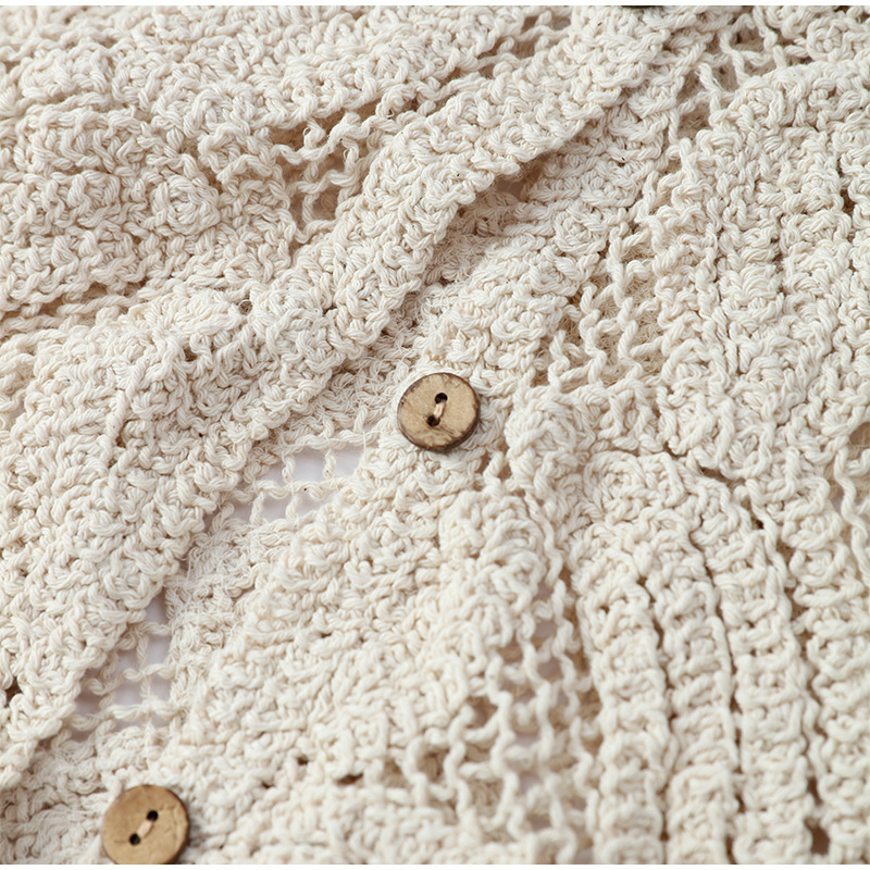 Blus Rajut Wanita Kancing Depa - Embroidery Cardigan ulasan dan harga