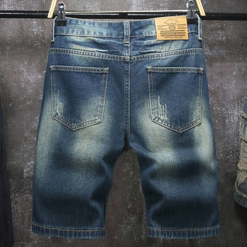 Celana pendek jeans pria berga - Embroidery Motif ulasan dan harga
