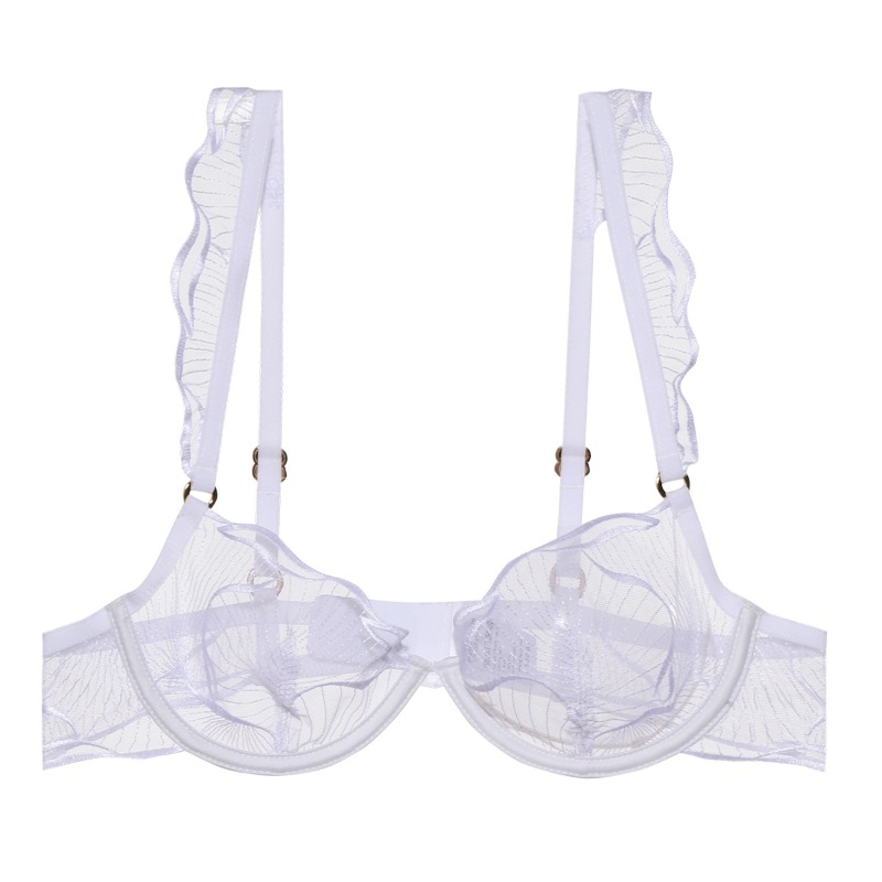 Bra Minimizer Prancis Elegan d - Embroidery Uk ulasan dan harga