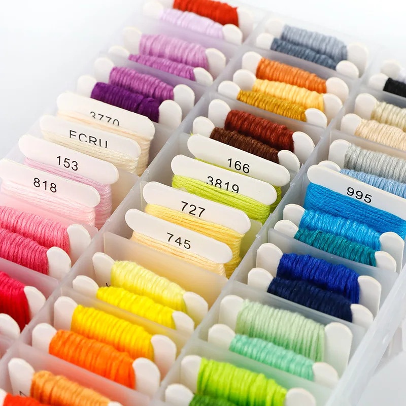 Kit Benang Bordir 100% Katun d - Embroidery Diy ulasan dan harga