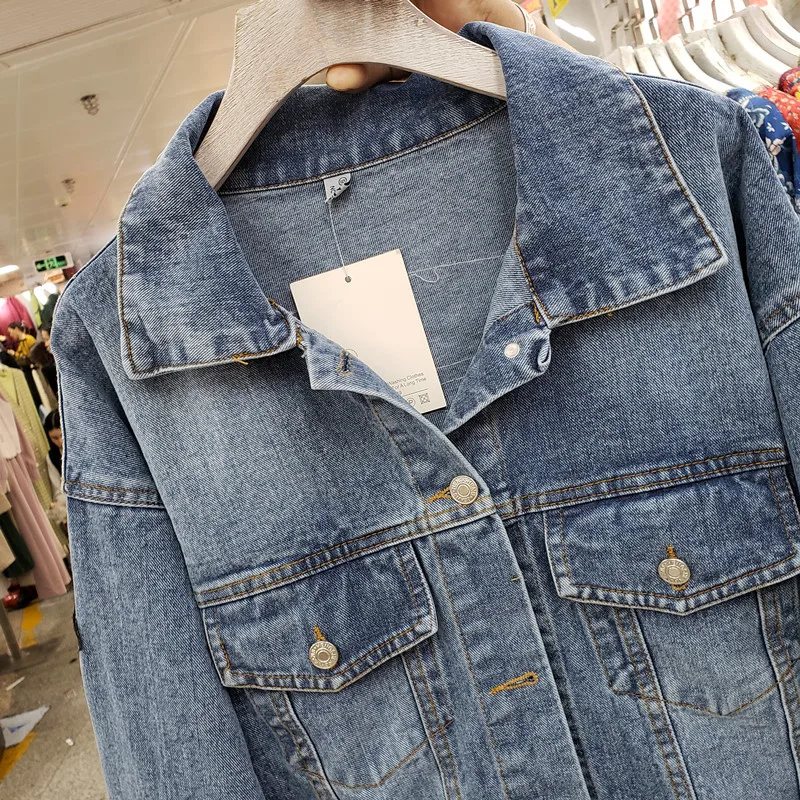 Jaket Denim Rumbai Payet Bordi - Embroidery Jacket Jeans ulasan dan harga