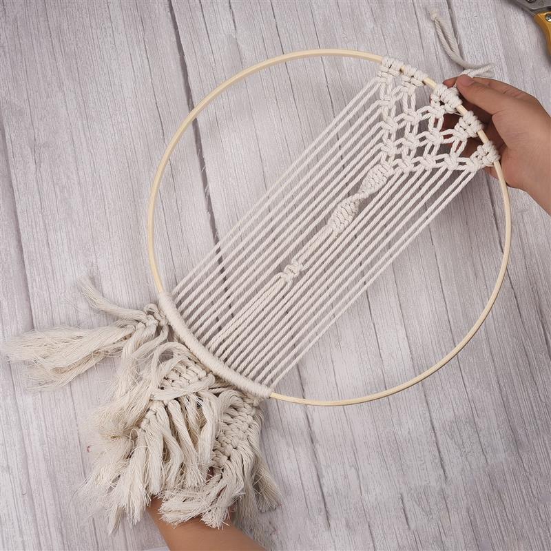 1/5 Buah 8-33Cm DIY Kayu Penan - Embroidery Motif ulasan dan harga