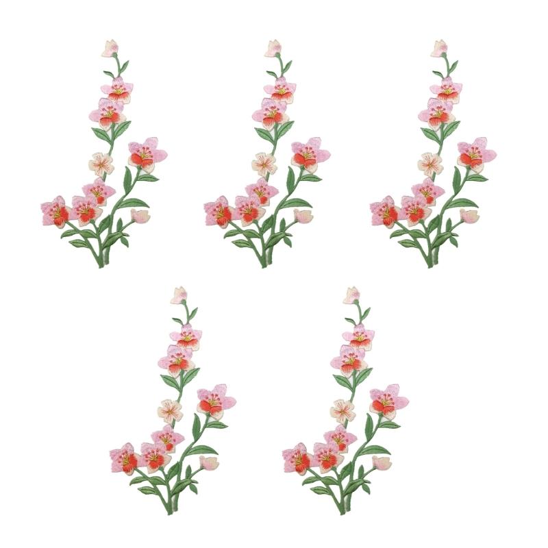 R9UF 5PCS Bordir Applique Bord - Embroidery Jacket Jeans ulasan dan harga