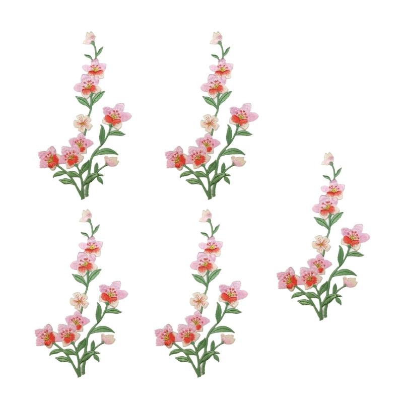 R9UF 5PCS Bordir Applique Bord - Embroidery Jacket Jeans ulasan dan harga