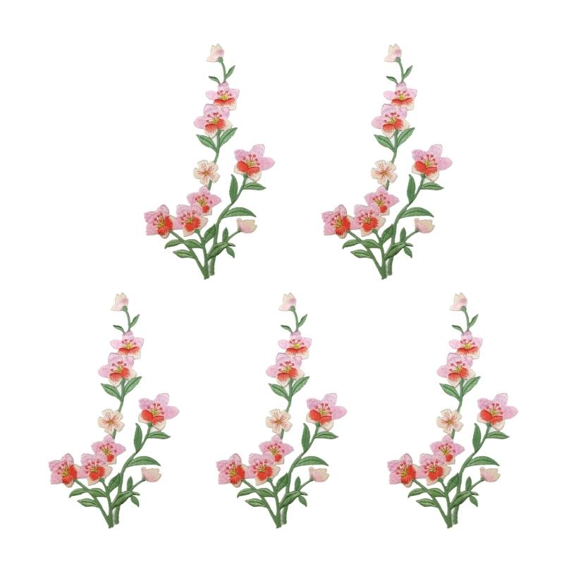 R9UF 5PCS Bordir Applique Bord - Embroidery Jacket Jeans ulasan dan harga
