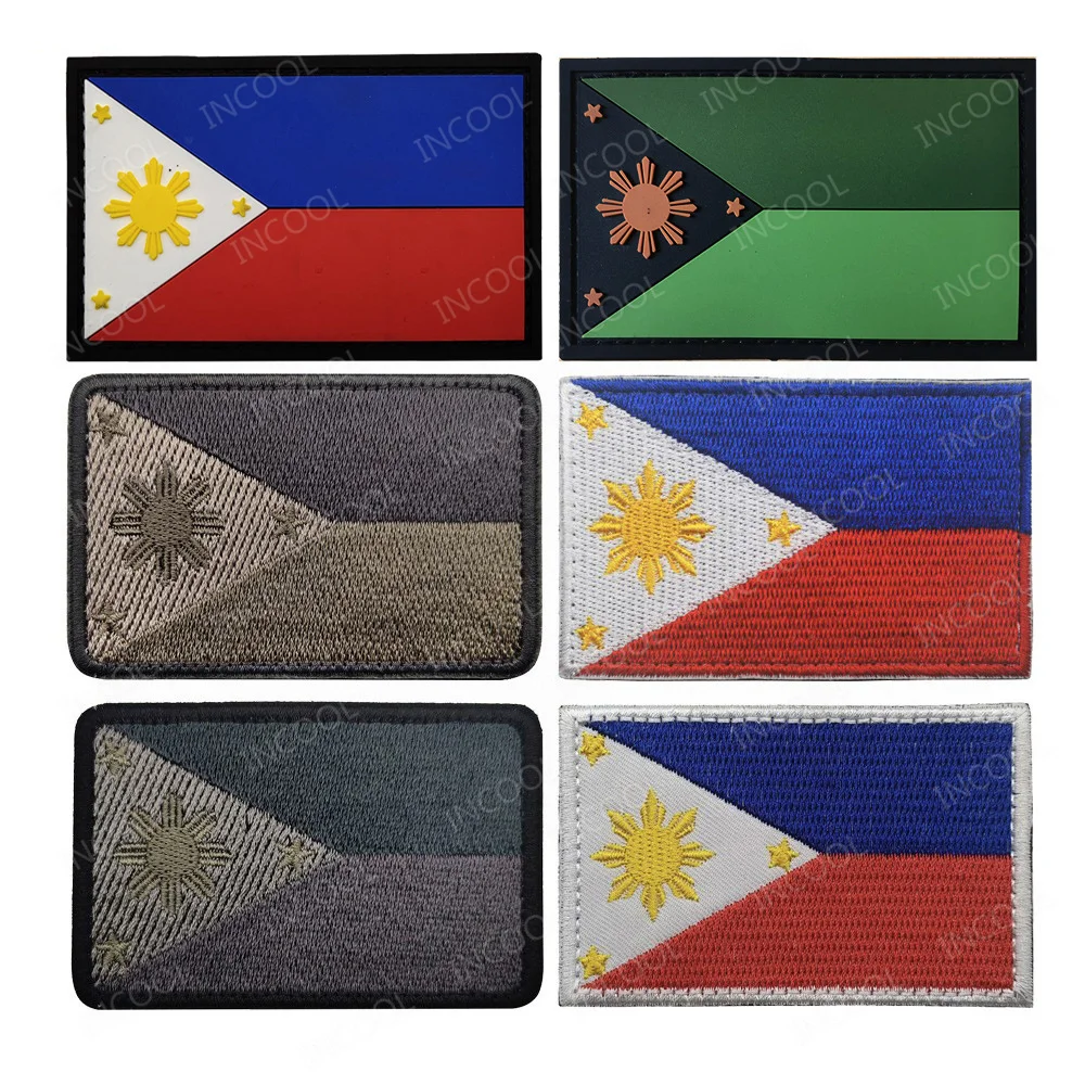 Bendera Filipina Patch bordir  - Embroidery Uk ulasan dan harga